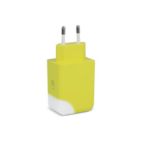 Xoopar Ice-G 65W GaN Netzadapter - Gelb bedrucken, Art.-Nr. LT41022-N0041