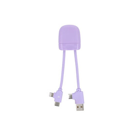 Xoopar ICE-B Multi-Ladekabel - Lila bedrucken, Art.-Nr. LT41025-N0071
