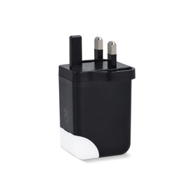 Xoopar ICE-G 65W GaN-Netzteil mit UK-Stecker - Schwarz bedrucken, Art.-Nr. LT41030-N0002