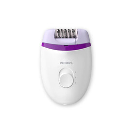 BRP505|Philips Satinelle Kompakt-Epilierer mit Kabel &amp;amp; kabellosem Bikini-Trimmer - Weiss bedrucken, Art.-Nr. LT42282-N0001