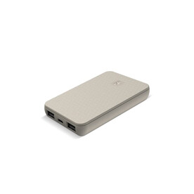 GP B+ Serie Powerbank 5000 mAh - Beige bedrucken, Art.-Nr. LT45101-N0055