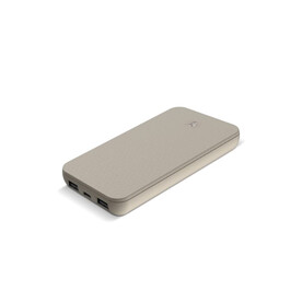 GP B+ Serie Powerbank 10000 mAh - Beige bedrucken, Art.-Nr. LT45102-N0055