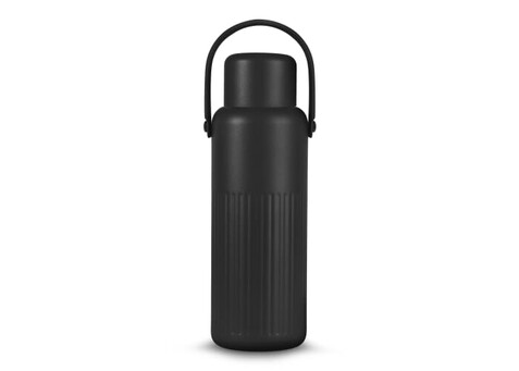 Sagaform Theo Thermosflasche (recycelt) 1 L - Schwarz bedrucken, Art.-Nr. LT52136-N0002 Sagaform Theo Thermosflasche (recycelt) 1 L - Schwarz bedrucken, Art.-Nr. LT52136-N0002