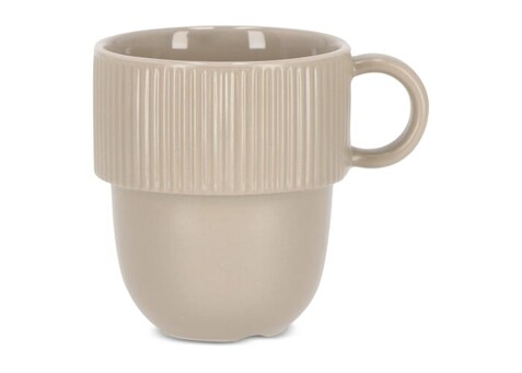 Sagaform Inka Becher mit Ohr 270ml - Hellgrau bedrucken, Art.-Nr. LT52253-N0062