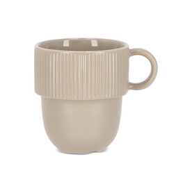 Sagaform Inka Becher mit Ohr 270ml - Hellgrau bedrucken, Art.-Nr. LT52253-N0062