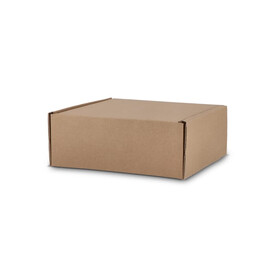 Individuelle Geschenkverpackung für 4 Tassen 24.3 x 24.3 x 9.9 cm - Braun bedrucken, Art.-Nr. LT83220-N0051