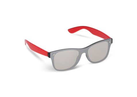 Justin R-PC Sonnenbrille mit verspiegelten Uni-Gläsern UV400 - Rot bedrucken, Art.-Nr. LT86731-N0021 Justin R-PC Sonnenbrille mit verspiegelten Uni-Gläsern UV400 - Rot bedrucken, Art.-Nr. LT86731-N0021