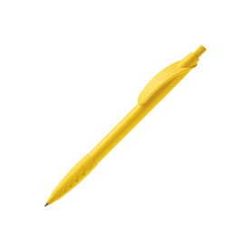 Kugelschreiber Cosmo Grip HC - Gelb bedrucken, Art.-Nr. LT87622-N0041