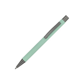 Metallkugelschreiber New York Softtouch - Mint bedrucken, Art.-Nr. LT87767-N0036