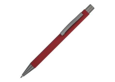Metallkugelschreiber New York Softtouch - Weinrot bedrucken, Art.-Nr. LT87767-N0019