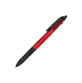 3-Farben-Stift Elegant - Rot bedrucken, Art.-Nr. LT87853-N0021