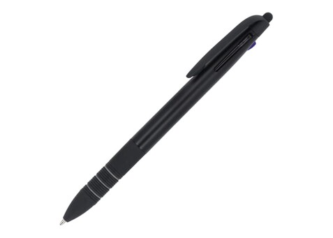 3-Farben-Stift Elegant - Schwarz bedrucken, Art.-Nr. LT87853-N0002