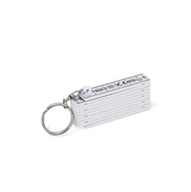 Kalibrierter faltbarer Linealring 0,5m - Weiss bedrucken, Art.-Nr. LT90200-N0001