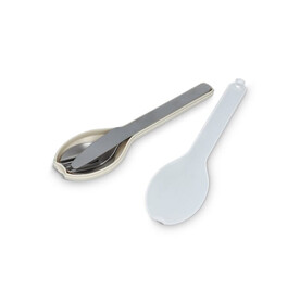 Besteckset Go - Beige bedrucken, Art.-Nr. LT90404-N0055