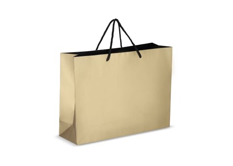 Papier Geschenktasche 40 x 12 x 30cm 200g/m² - Gold bedrucken, Art.-Nr. LT91518-N0006 Papier Geschenktasche 40 x 12 x 30cm 200g/m² - Gold bedrucken, Art.-Nr. LT91518-N0006