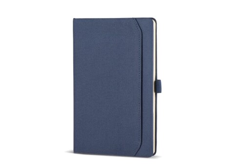 Notizbuch mit Tasche Ashira A5 - Dunkelblau bedrucken, Art.-Nr. LT92083-N0010 Notizbuch mit Tasche Ashira A5 - Dunkelblau bedrucken, Art.-Nr. LT92083-N0010