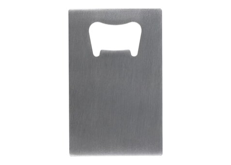 Edelstahl Flaschenöffner in Kreditkartenformat - Silber bedrucken, Art.-Nr. LT93101-N0005 Edelstahl Flaschenöffner in Kreditkartenformat - Silber bedrucken, Art.-Nr. LT93101-N0005