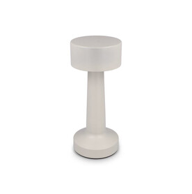 Lumo Tischleuchte mit 3 Lichtmodi und dimmbar - Beige bedrucken, Art.-Nr. LT93354-N0055