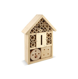 Insektenhotel aus FSC-Holz - Natur bedrucken, Art.-Nr. LT94571-N0094