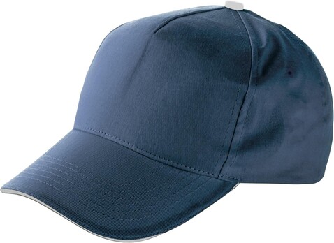 Kappe Beau – Blau bedrucken, Art.-Nr. 005999999_9114