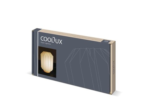 Coollux faltbare Papier-LED-Lampe Eos auf Holzsockel, 25 cm (Briefkastengröße) - Natur bedrucken, Art.-Nr. LT40728-N0094 Coollux faltbare Papier-LED-Lampe Eos auf Holzsockel, 25 cm (Briefkastengröße) - Natur bedrucken, Art.-Nr. LT40728-N0094
