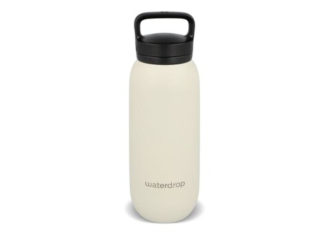 Waterdrop Allround-Thermoflasche mit Trinkaufsatz 600 ml - Beige bedrucken, Art.-Nr. LT47000-N0055 Waterdrop Allround-Thermoflasche mit Trinkaufsatz 600 ml - Beige bedrucken, Art.-Nr. LT47000-N0055