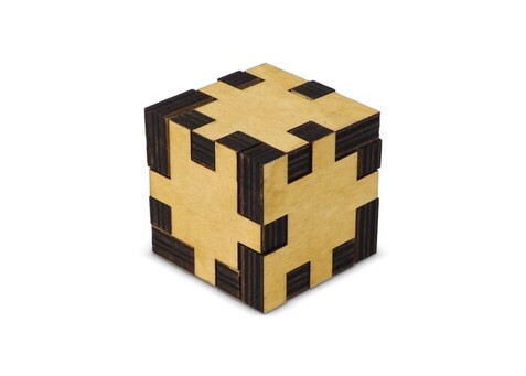 Würfelpuzzle aus Holz - Holz / Holz bedrucken, Art.-Nr. LT90758-N9393