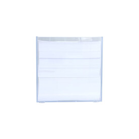 Notizzettel 10x10x10cm in Würfelbox mit Stifteköcher - Transparent bedrucken, Art.-Nr. LT91767-N0004