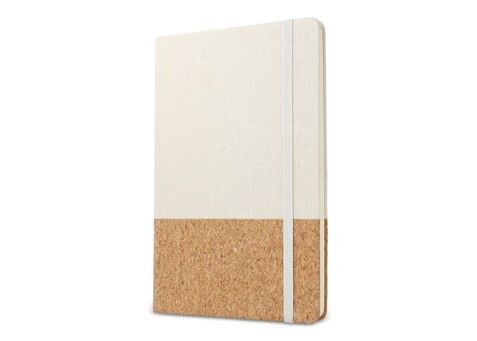 Notizbuch Baumwolle & Kork A5 - Natur bedrucken, Art.-Nr. LT92084-N0094 Notizbuch Baumwolle & Kork A5 - Natur bedrucken, Art.-Nr. LT92084-N0094