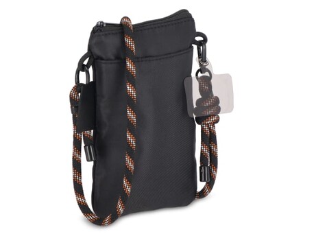 Crossbody Beutel mit Paracord Gurt - Schwarz bedrucken, Art.-Nr. LT95320-N0002 Crossbody Beutel mit Paracord Gurt - Schwarz bedrucken, Art.-Nr. LT95320-N0002