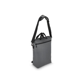 PU Kiew Laptop-Rucksack 28 x 42 x 12,5 cm - Grau bedrucken, Art.-Nr. LT95342-N0061