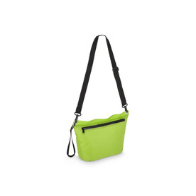 Wasserabweisende Ripstop-Umhängetasche 33 x 23 x 13 cm - Hellgrün bedrucken, Art.-Nr. LT95344-N0032
