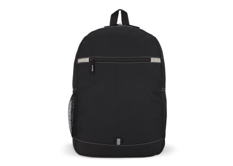 R-PET 600D Nevada Rucksack 18L - Schwarz bedrucken, Art.-Nr. LT95354-N0002 R-PET 600D Nevada Rucksack 18L - Schwarz bedrucken, Art.-Nr. LT95354-N0002