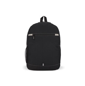 R-PET 600D Nevada Rucksack 18L - Schwarz bedrucken, Art.-Nr. LT95354-N0002