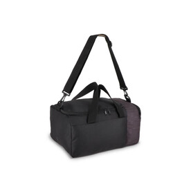 R-PET 600D faltbare Untersitz-Tasche 20L - Schwarz bedrucken, Art.-Nr. LT95356-N0002