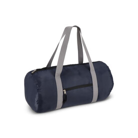 R-PET 190T Leichte Sport- und Reisetasche 48 x 23 x 23 cm 20 l - Dunkelblau bedrucken, Art.-Nr. LT95364-N0010