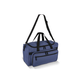 R-PET 600D Sport- und Reisetasche 51 x 25 x 29 cm 37 l - Dunkelblau bedrucken, Art.-Nr. LT95368-N0010