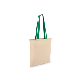 Tragetasche aus Baumwolle OEKO-TEX® 38 x 42cm 140g/m² - Grün bedrucken, Art.-Nr. LT95381-N0031
