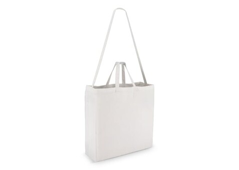 Tragetasche aus Baumwolle OEKO-TEX® 40 x 13 x 44cm 220g/m² - Weiss bedrucken, Art.-Nr. LT95386-N0001 Tragetasche aus Baumwolle OEKO-TEX® 40 x 13 x 44cm 220g/m² - Weiss bedrucken, Art.-Nr. LT95386-N0001
