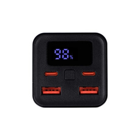 Stratos Powerbank 65W Power Delivery 20000mAh - Schwarz bedrucken, Art.-Nr. LT95509-N0002