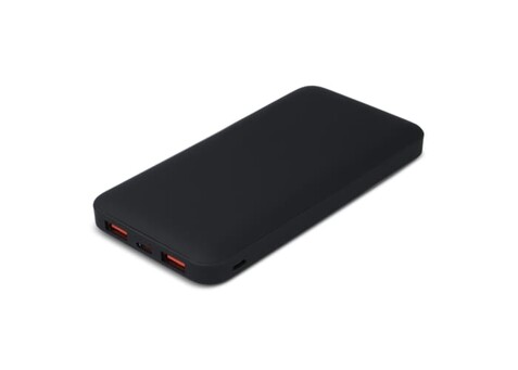 Zenith USB-C Powerbank mit Power Delivery R-ABS 10000 mAh - Schwarz bedrucken, Art.-Nr. LT95512-N0002