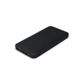 Zenith USB-C Powerbank mit Power Delivery R-ABS 10000 mAh - Schwarz bedrucken, Art.-Nr. LT95512-N0002