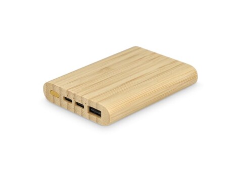 Powerbank Bamboo 5000 mAh - Natur bedrucken, Art.-Nr. LT95513-N0094 Powerbank Bamboo 5000 mAh - Natur bedrucken, Art.-Nr. LT95513-N0094