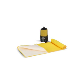R-PET-Schnelltrocknungshandtuch 40 × 80 cm mit Beutel, Sublimationsdruck. - Gelb bedrucken, Art.-Nr. LT97214-N0041