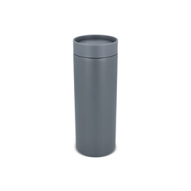 360 Shine Coffee-to-go-Isolierbecher, 400 ml - Grau bedrucken, Art.-Nr. LT98719-N0061
