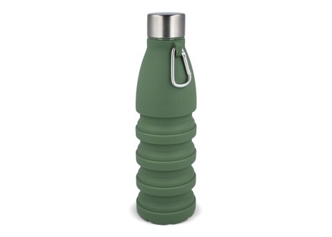 Faltbare Wasserflasche 550 ml - Olivgrün bedrucken, Art.-Nr. LT98720-N0043 Faltbare Wasserflasche 550 ml - Olivgrün bedrucken, Art.-Nr. LT98720-N0043