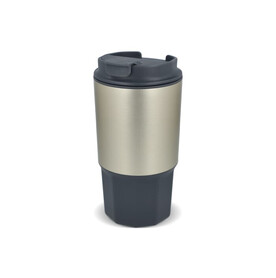 Silva Thermobecher 450 ml - Grau bedrucken, Art.-Nr. LT98760-N0061