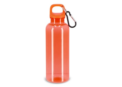 Noa Wasserflasche R-PET 500 ml Transparent - Transparent / Orange bedrucken, Art.-Nr. LT98913-N0426 Noa Wasserflasche R-PET 500 ml Transparent - Transparent / Orange bedrucken, Art.-Nr. LT98913-N0426