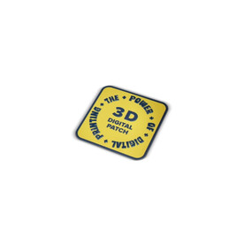 3D Digital Patch 7x7cm - Transparent bedrucken, Art.-Nr. LT99300-N0004