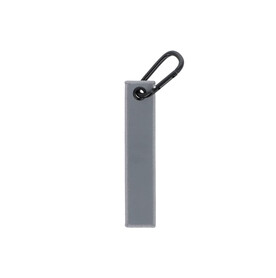 Reflektierender Anhänger 20 x 145mm - Grau bedrucken, Art.-Nr. LT99646-N0061